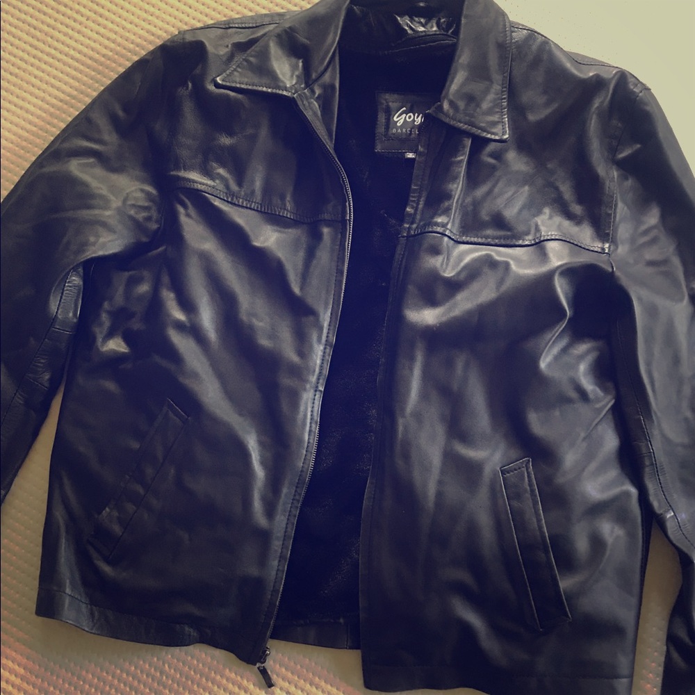 Men’s leather jacket